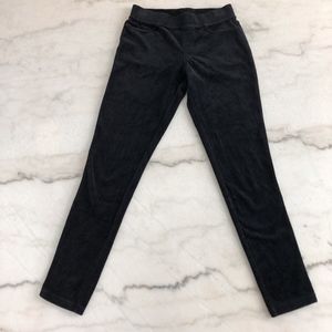 Juicy Couture Black Velvet Skinny Leggings